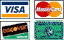 Visa, MC, Discover and Amex accepted!